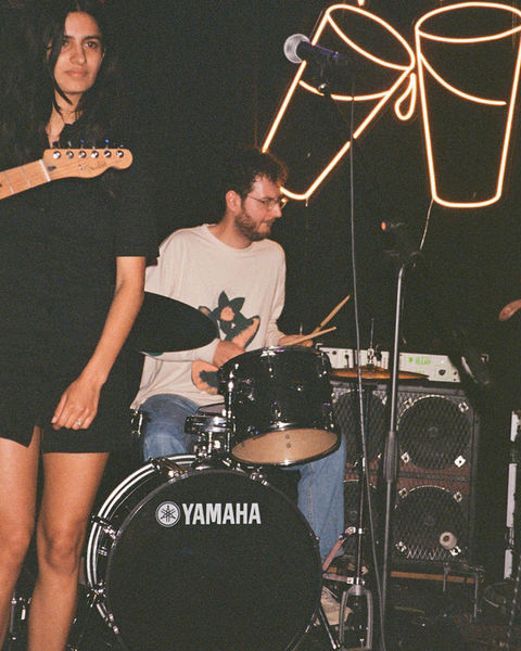 British jam band Big Sky Orchestra playing a gig at Festival UK