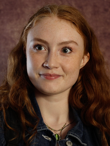 Actor Brydie Service at The Self Tape Studio, London, NW3.