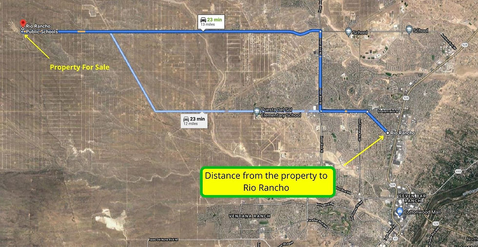 Miniatura: 1.10 Acre Property for Sale in Rio Rancho NM! Financing Options Available!