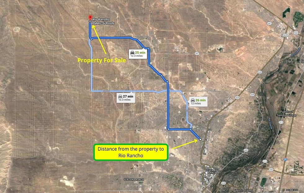 Miniatura: Special 1 Acre Property For Sale In Northern Rio Rancho, NM! Financing!