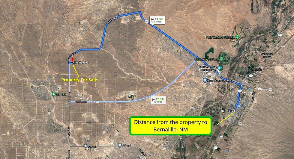 Miniatura: Your Dream Awaits: Half Acre Property For Sale in Northern Rio Rancho, NM!!!