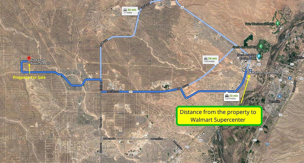 Miniatura: 📢Acreage Alert! Fantastic 1 Acre Lot For Sale in Northern Rio Rancho, NM!