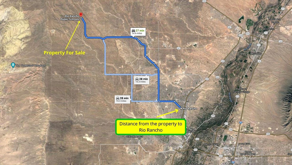 Miniatura: Spectacular 2 Acre Lot For Sale In Northern Rio Rancho, NM! Financing Available!