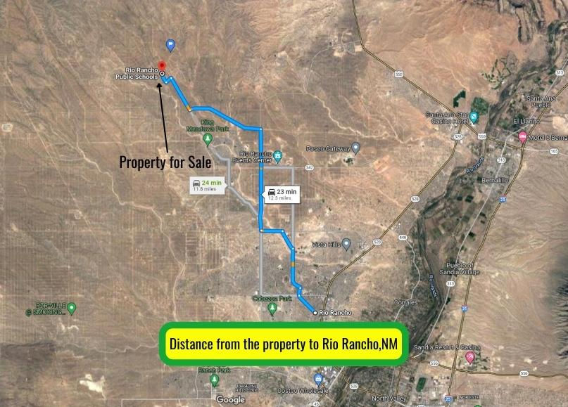 Miniatura: Northern Rio Rancho, NM Investment Alert! 0.5 Acre Lot for Sale with Financing!