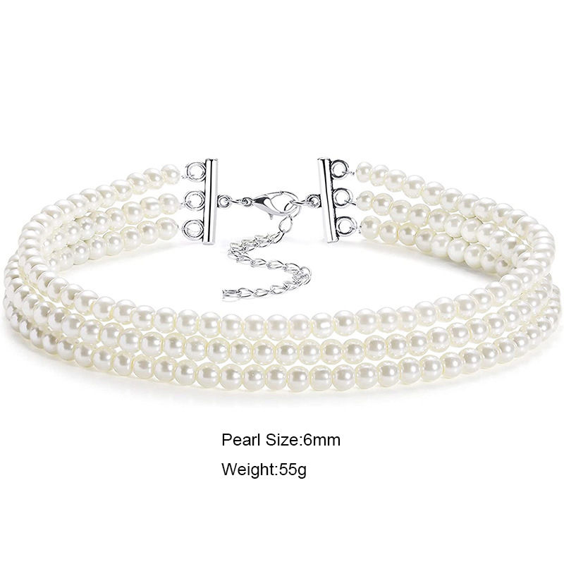 Thumbnail: Regency Multi-Strand Pearl Choker
