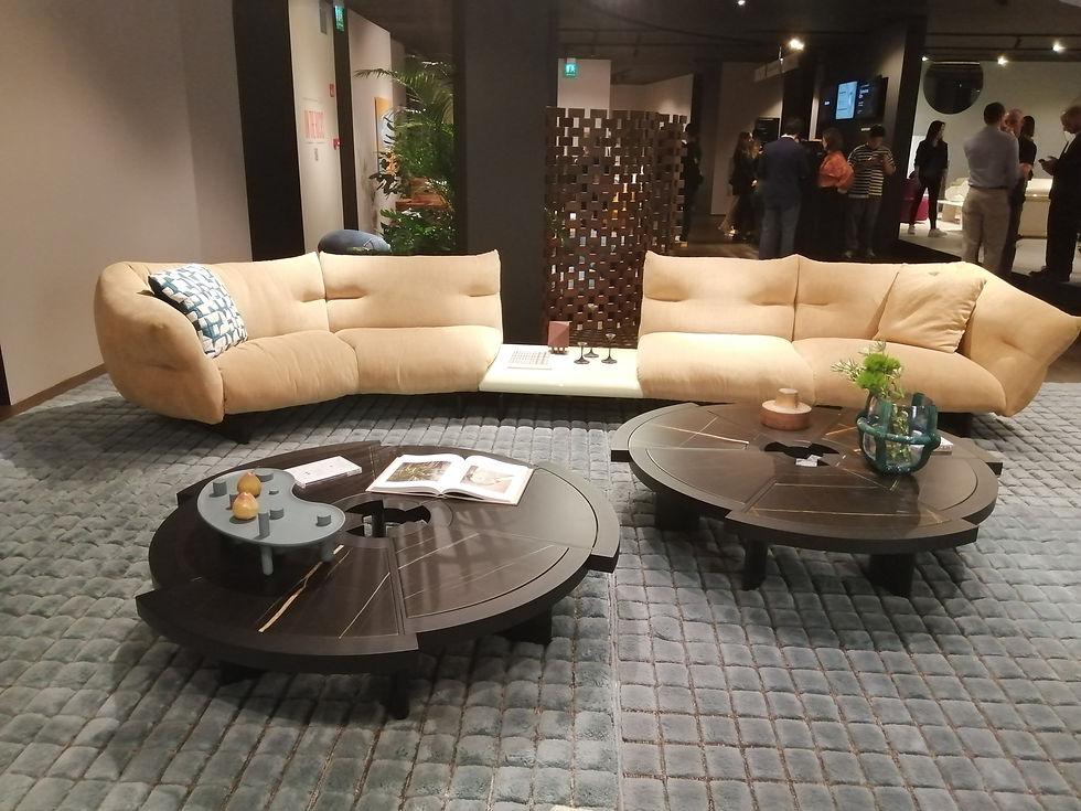 comfortable and elegant conversation corner by Cassina  - my photo