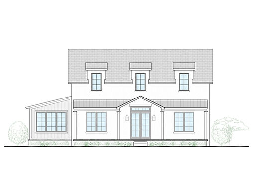 AMERICAN BEECH Front Elev modern option