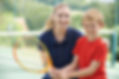 Ragazzo con Tennis Coach