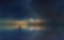 Sailboat on calm waters with stars reflecting on the water