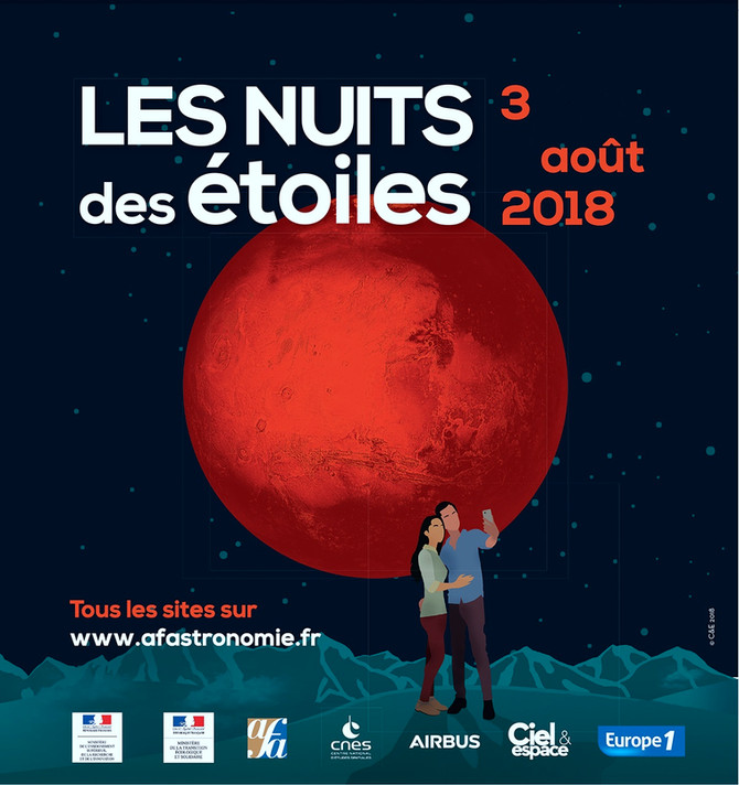 Nuit des étoiles Vendredi 3 août 2018 21h à Planète Tarn