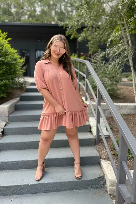 Palmer Button Up Dress