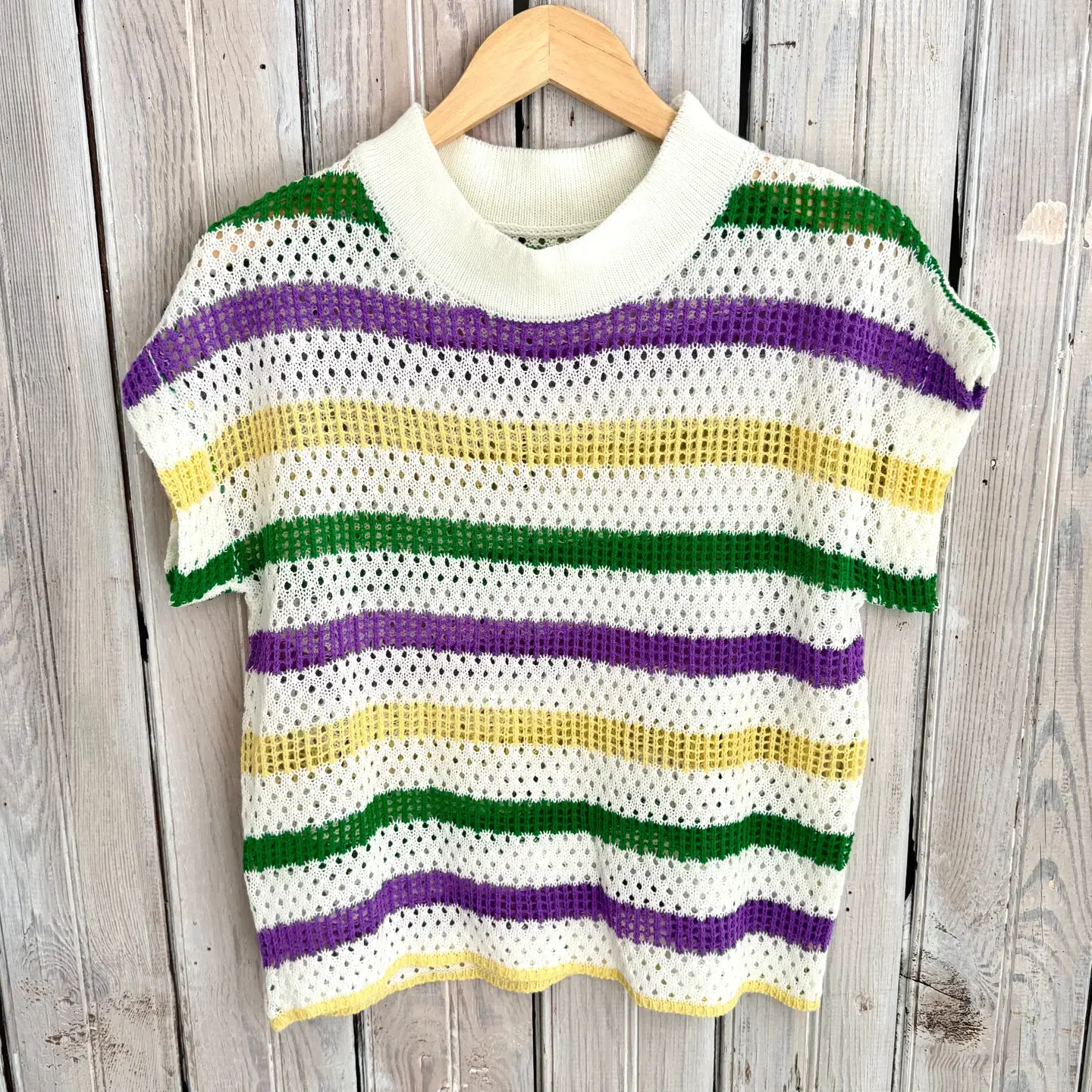 Ivory stripe sweater