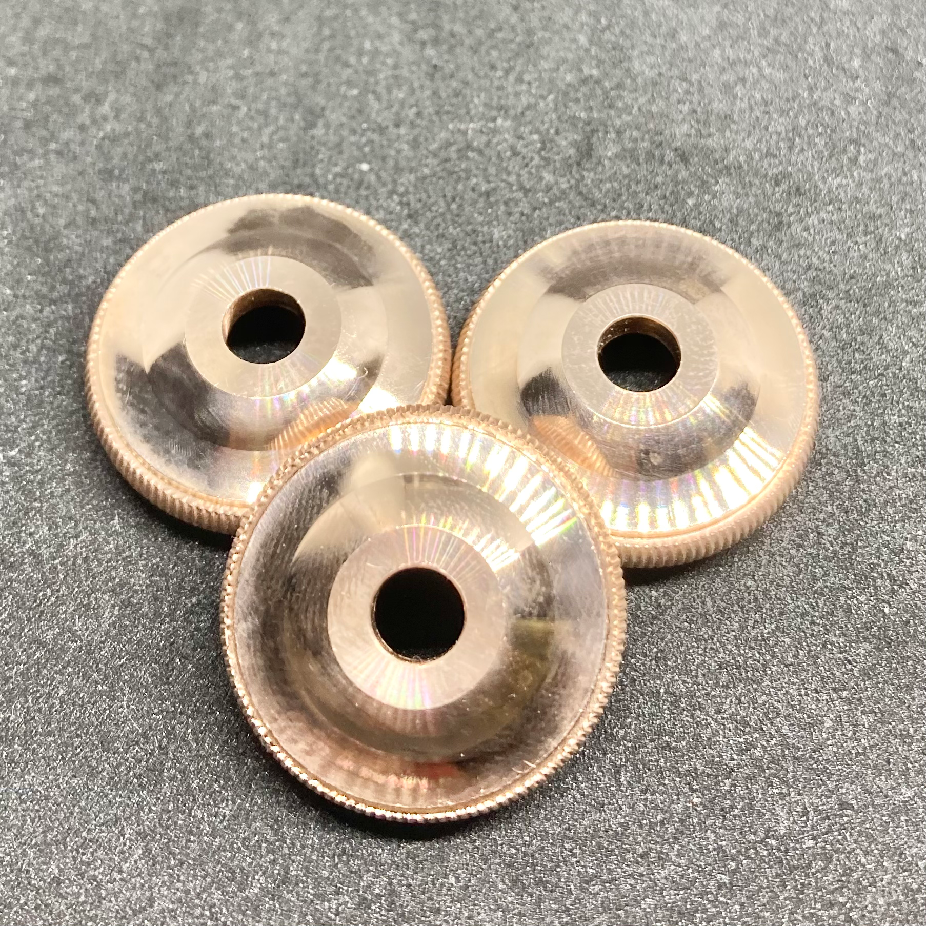 Phosphor bronze bottom cap for V.Bach trumpet (solid)