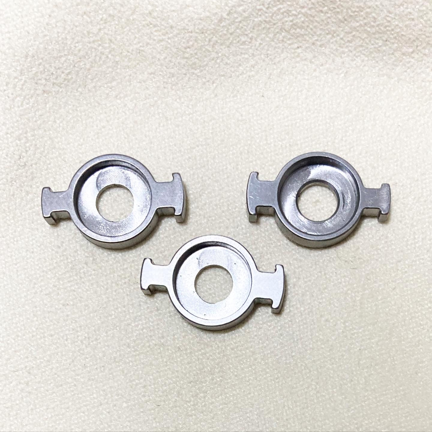 Titanium Valve Guides for V.Bach Trumpets (3 pcs)