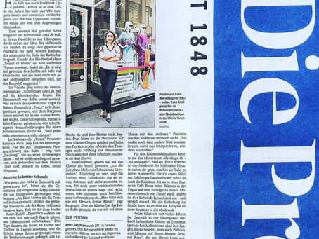 "DIE PRESSE" | AMRA BERGMAN in PORTRAIT