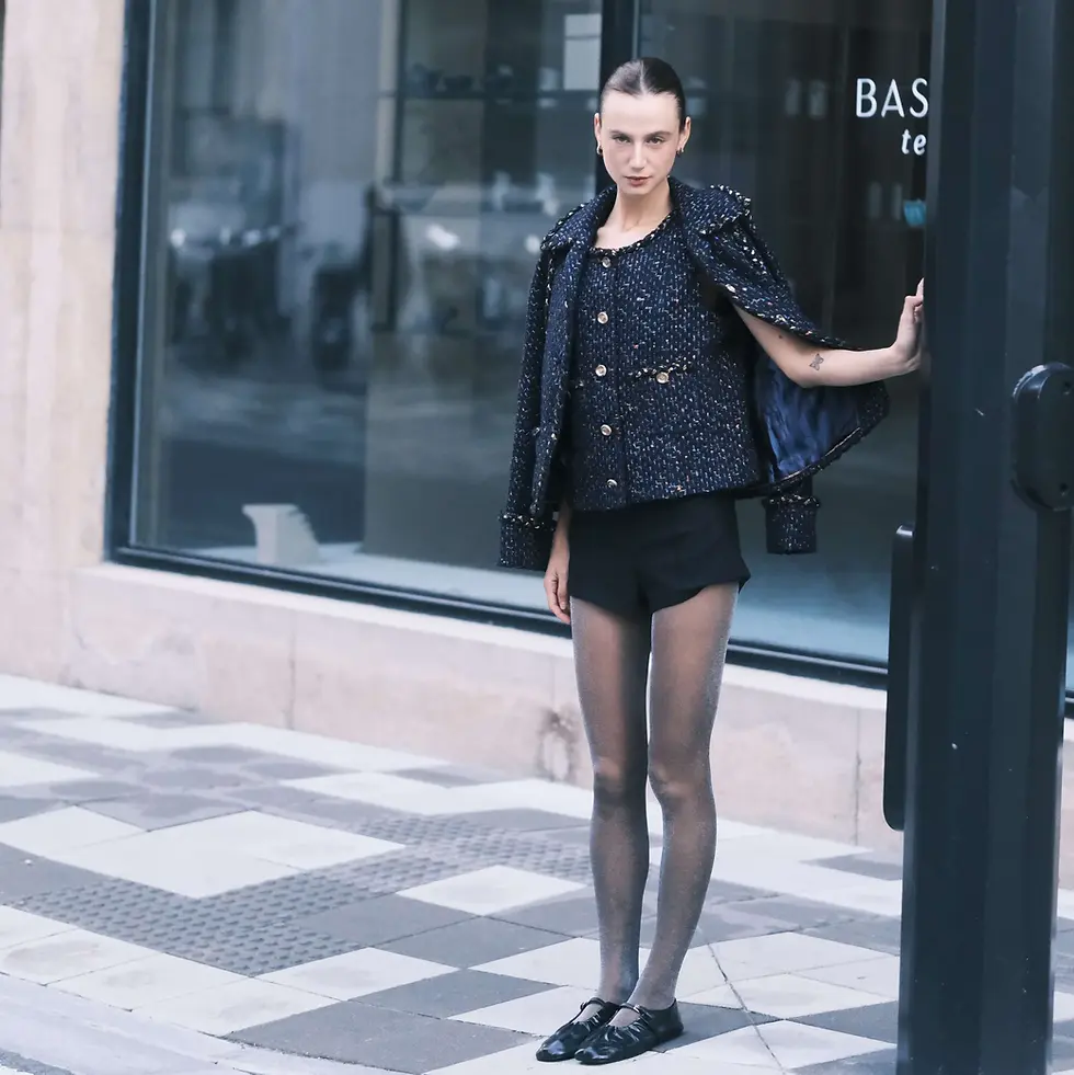 Thumbnail: The Sapphire Evening Tweed Jacket