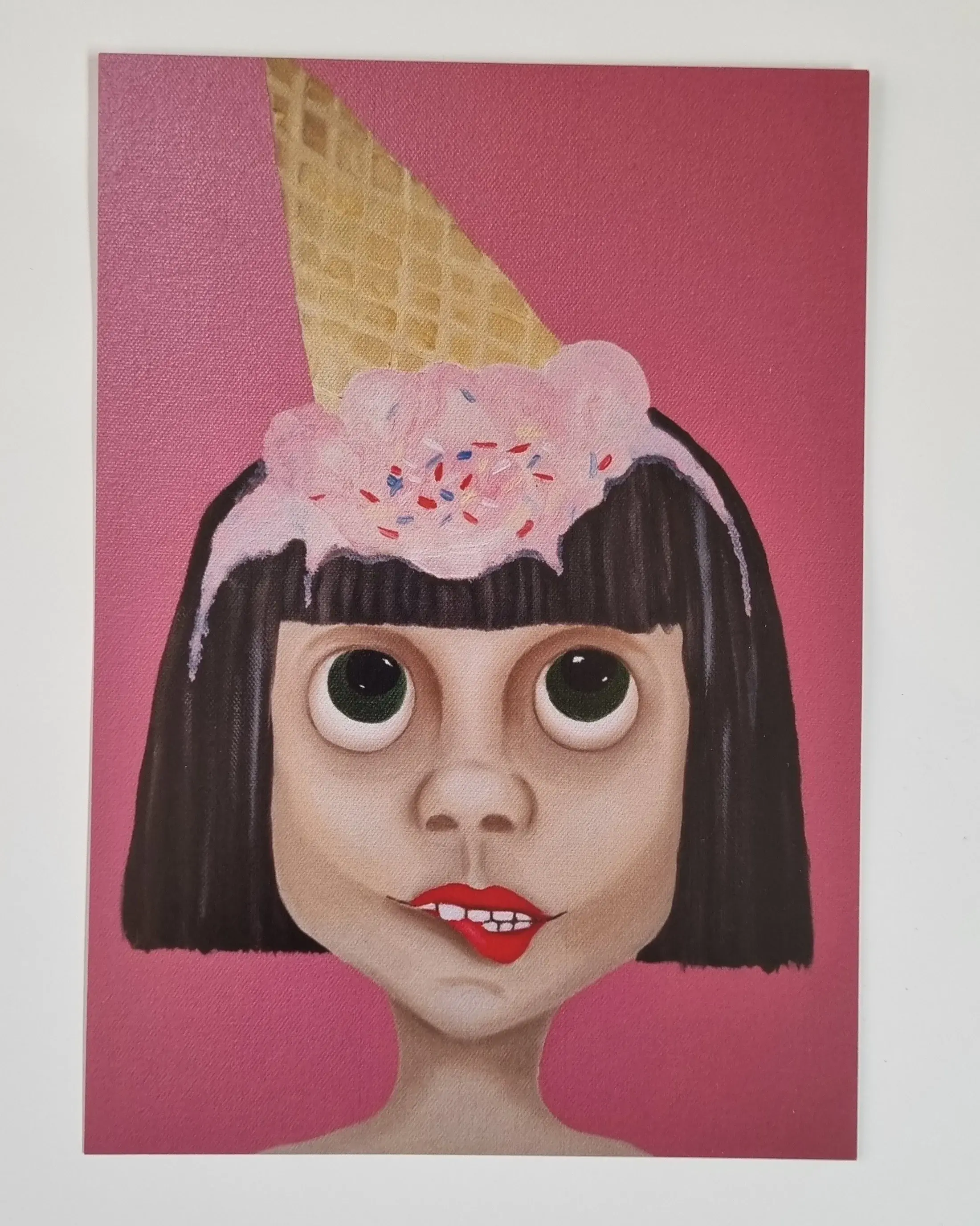 A5 Postcard 'Melted'