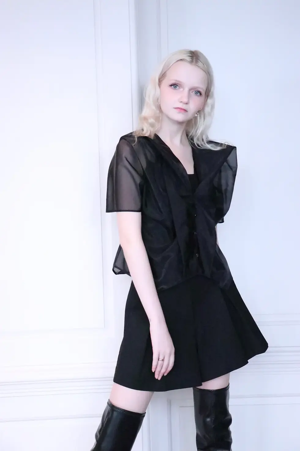 Thumbnail: Black Pearl Trouser-Skirt