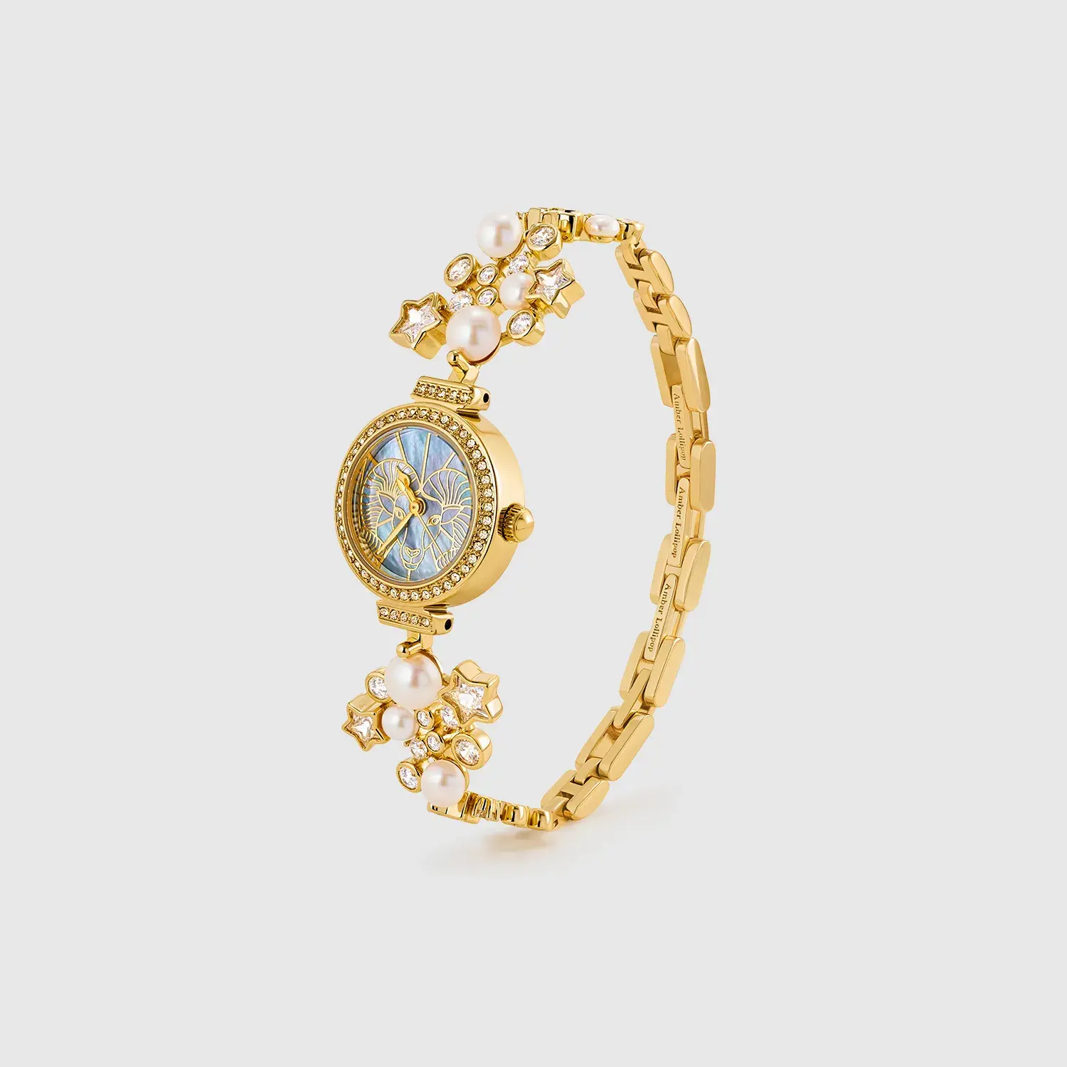 Zodiac Stellar Pearl Watch(Aries / Leo / Sagittarius)