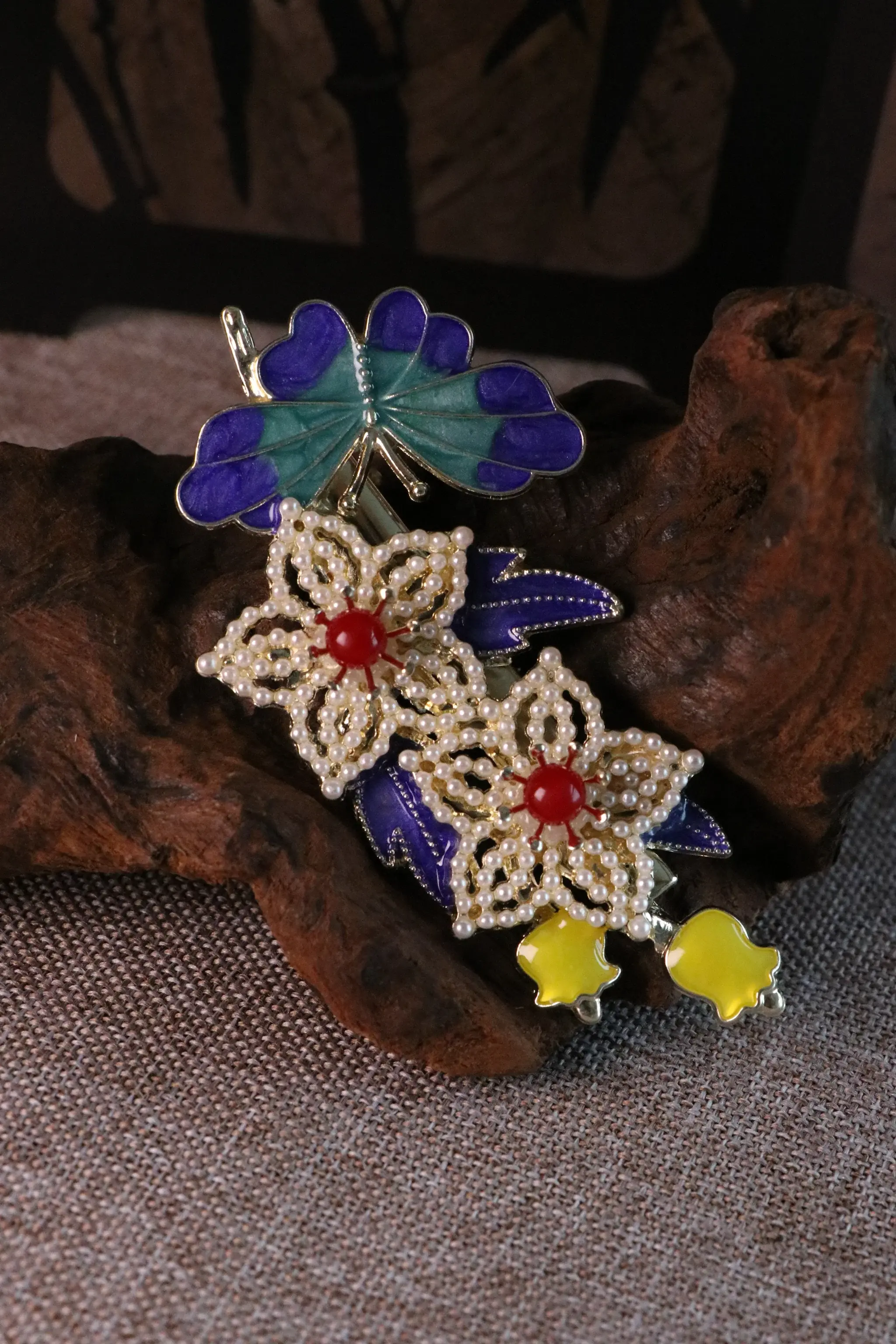 Butterfly Reverie Hair Ornament 彩蝶花夢髮飾