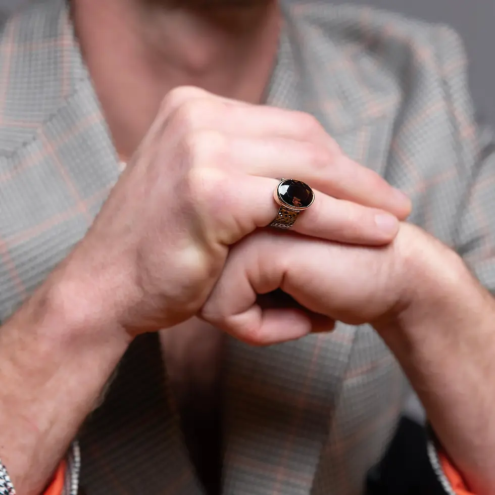 Thumbnail: Orlando Smoky Quartz Ring