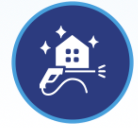 Pressure Washing Process Icon