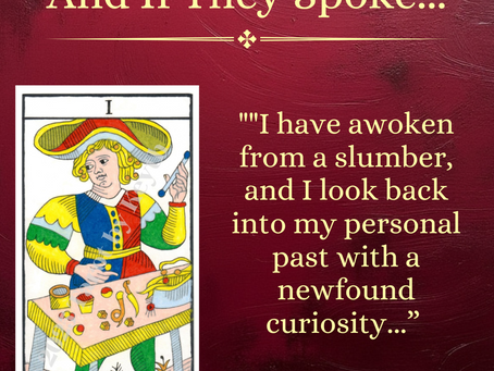 And If They Spoke...The Magician