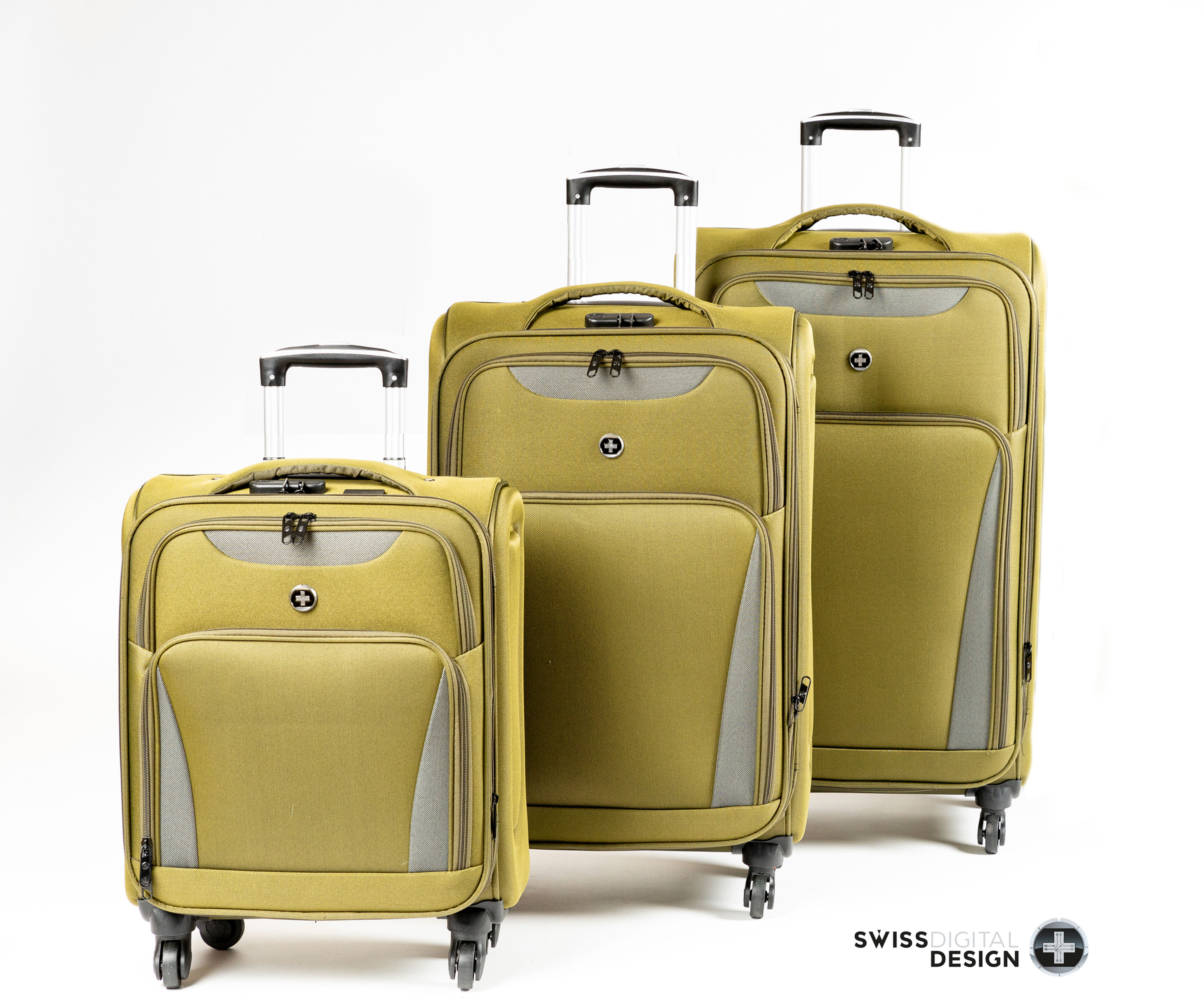 סט מזוודות גדולות במיוחד 30-26-21 אינץ סוויס דיגיטל