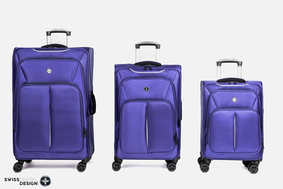 תמונה ממוזערת: מזוודת עלייה למטוס קלת משקל ואיכותית