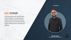 Key Visual - página de conteúdo em template apresentação para vídeo Zere Dívidas