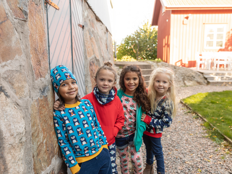 What are the most popular Scandinavian kids' clothing brands in the UK?