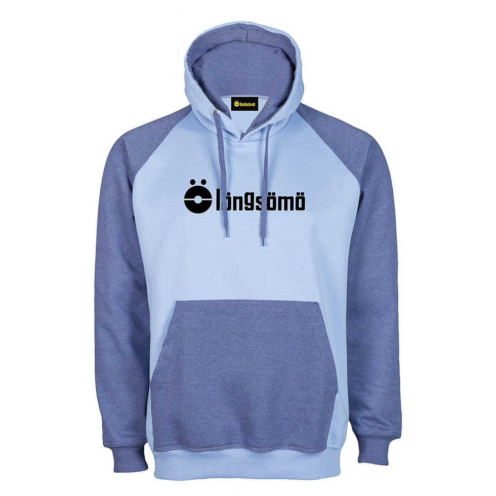 Miniatura: Sudadera LongSomo Bicolor Morado/Violeta Logo Horizontal
