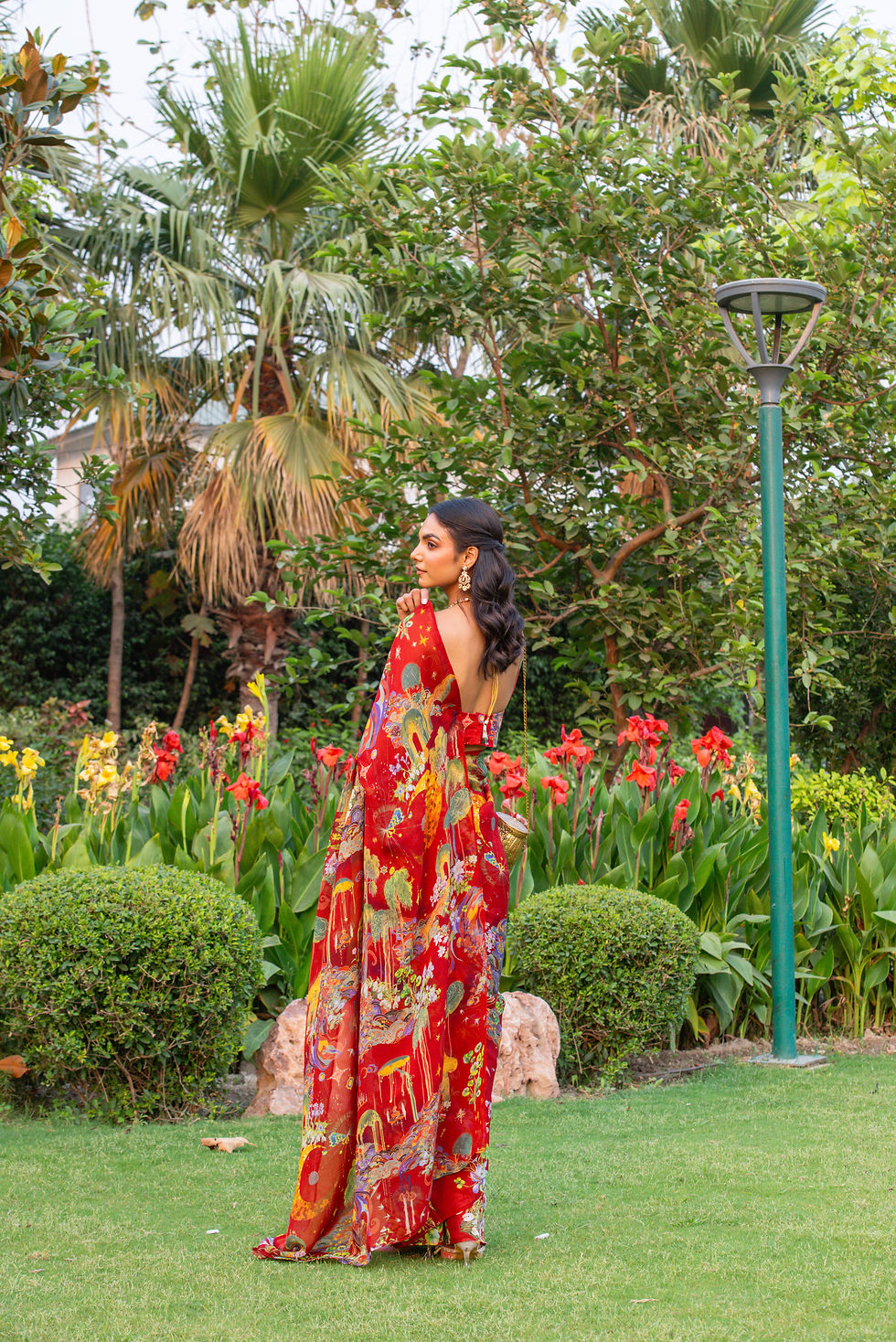 Thumbnail: Solstice Corset Saree Set