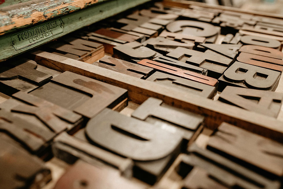 Letterpress INK Magyarország műhely