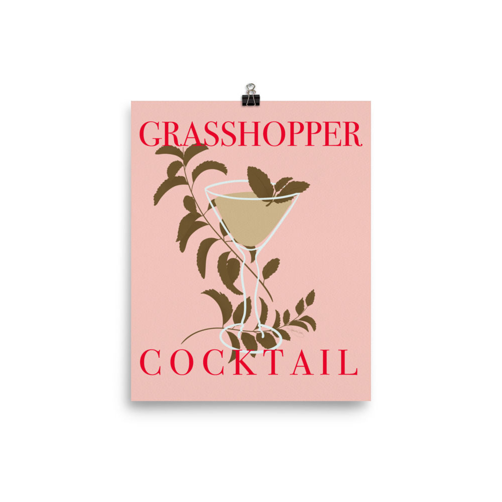 Art Print - Grasshopper (full) 8x10