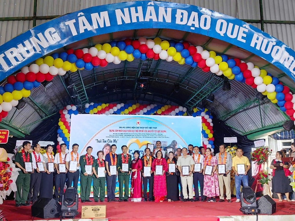 A plaque of appreciation recognizing the sustained contributions of organizations and individuals over the past 24 years was presented.