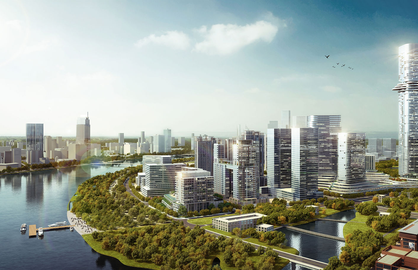 Phối cảnh dự án Empire City