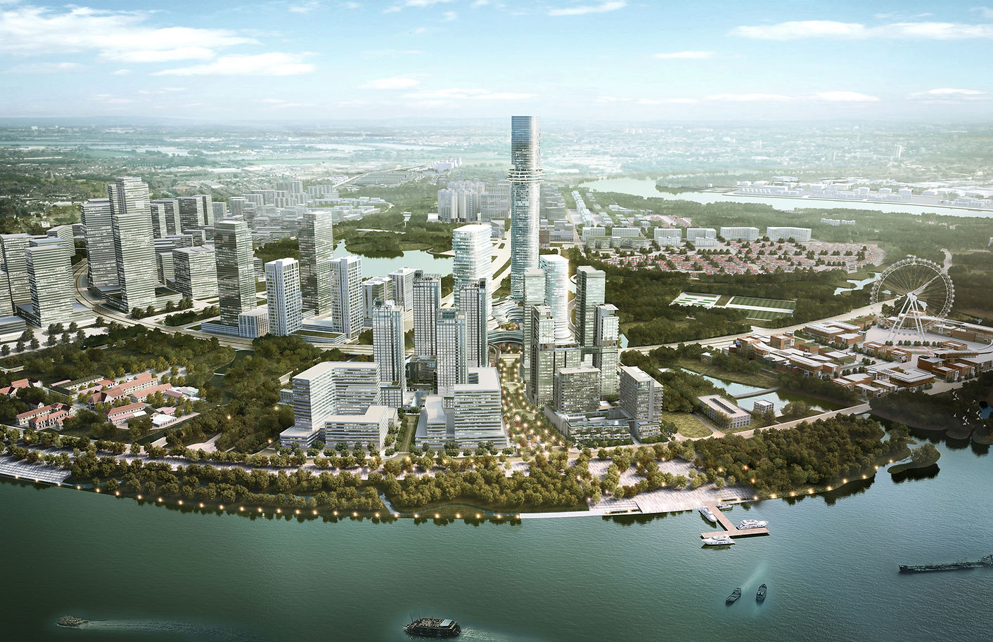 Phối cảnh dự án Empire City