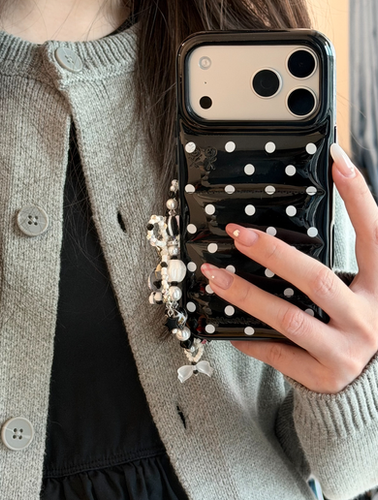 urban soph polka dots | Cherry Cheese Case