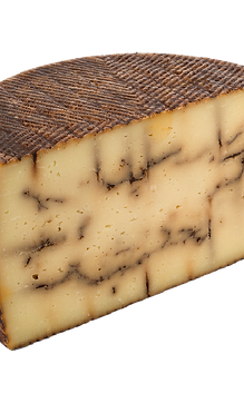 Queso Curado Ajo Negro