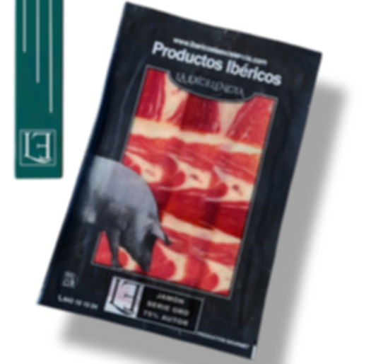 SOBRES DE JAMÓN SERIE ORO 75% AUTOR