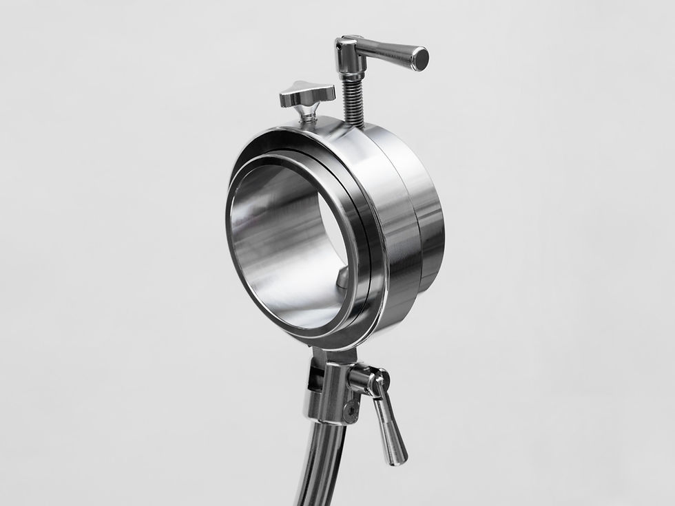 Miniatura: Jamonero Basculante Giratorio 360º de Acero Inoxidable Fibra Polietileno BALSAT