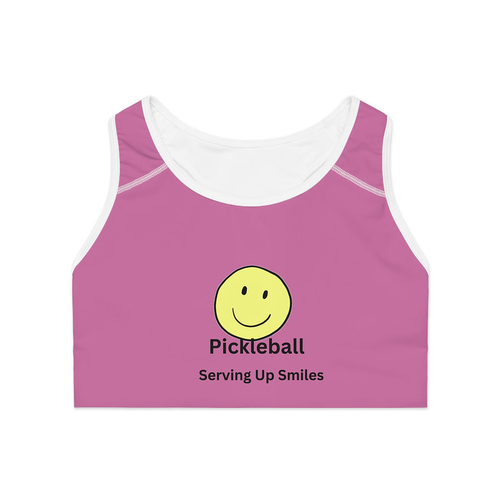   "Game-On Support: The Pickleball Sports Bra That’s Always Ready to Rally!"