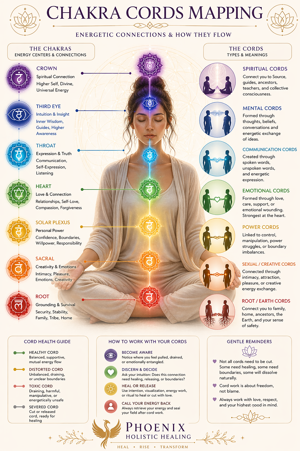 chakra cords mapping diagram for cord cutting vs cord healing