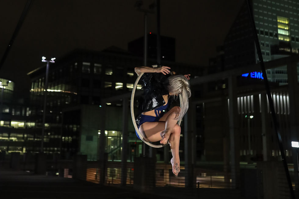 Megan Loreen, circus, performer, aerial arts, lyra, des moines, iowa, cirque, lessons