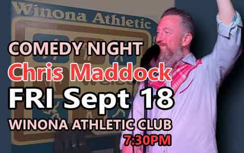 Chris Maddock at the Winona Athletic Club