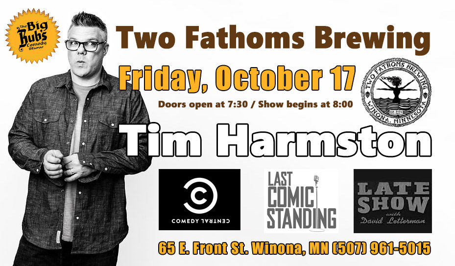 Tim Harmston at Two Fathoms Brewing
