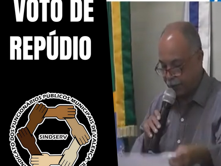 NOTA DE REPÚDIO