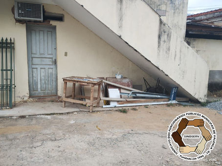 Alojamento da Guarda Municipal: SINDSERV denuncia condições insalubres em antiga ala psiquiátrica da Santa Casa