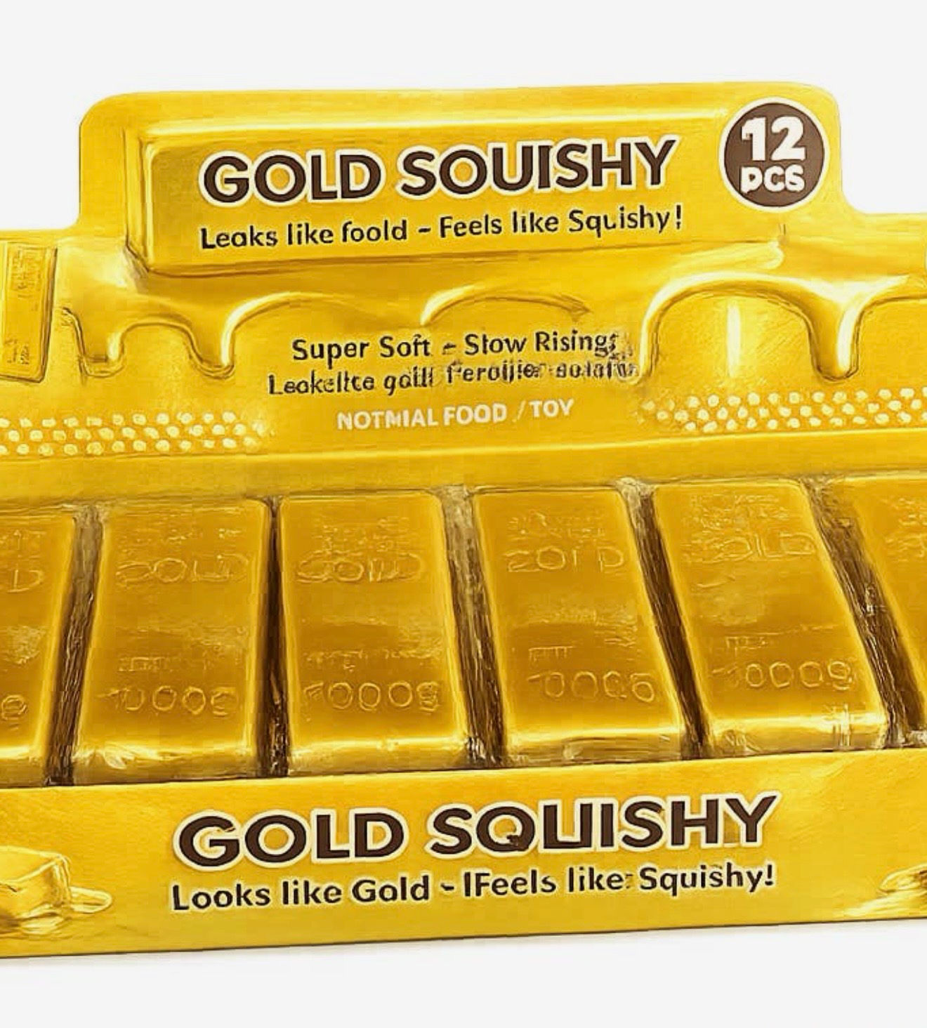 Gold Bar Squishy